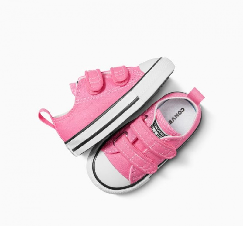 Tenis Converse Chuck Taylor All Star Easy-on Bajos Niños Rosas | COLOMBIA W0951F