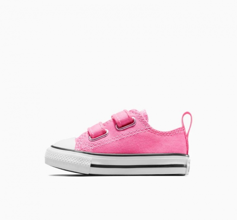 Tenis Converse Chuck Taylor All Star Easy-on Bajos Niños Rosas | COLOMBIA W0951F