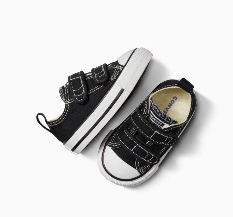 Tenis Converse Chuck Taylor All Star Easy-on Bajos Niños Negras | COLOMBIA M9784G