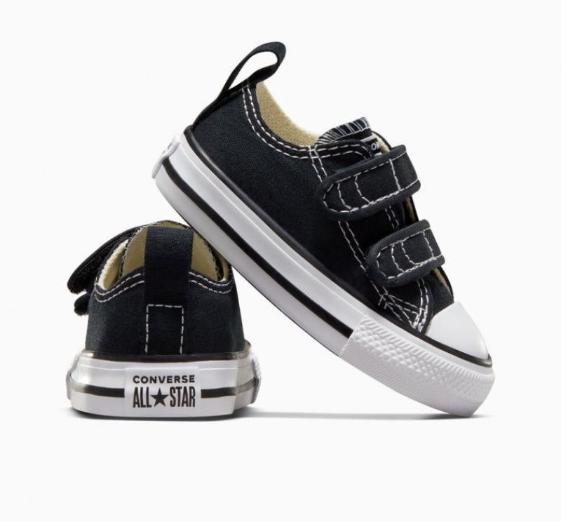 Tenis Converse Chuck Taylor All Star Easy-on Bajos Niños Negras | COLOMBIA M9784G