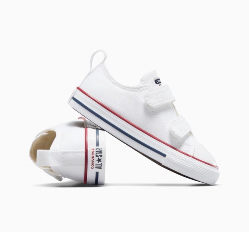 Tenis Converse Chuck Taylor All Star Easy-on Bajos Niños Blancas | COLOMBIA K2348L