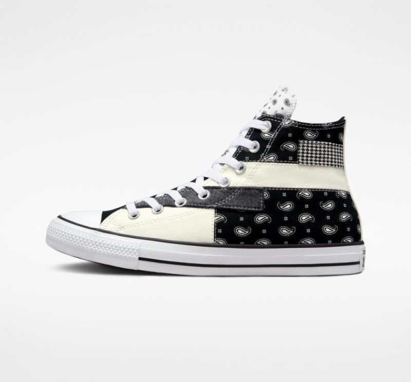 Tenis Converse Chuck Taylor All Star Hacked Patterns Altos Hombre Negras | COLOMBIA Q2165S