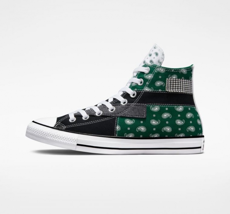 Tenis Converse Chuck Taylor All Star Hacked Patterns Altos Hombre Negras | COLOMBIA E6759F