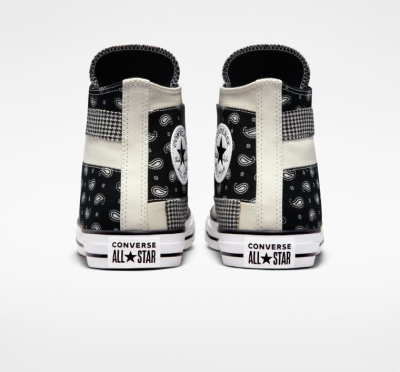 Tenis Converse Chuck Taylor All Star Hacked Patterns Altos Mujer Negras | COLOMBIA K8073L