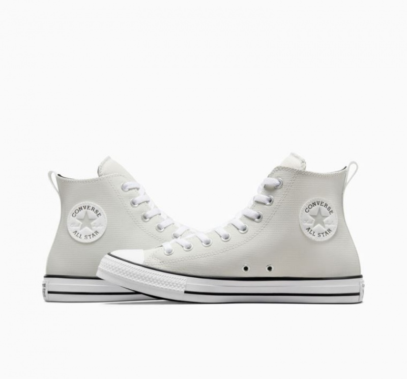 Tenis Converse Chuck Taylor All Star Leather Altos Mujer Blancas | COLOMBIA P7013J