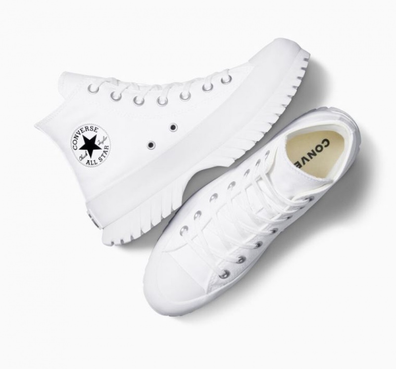 Tenis Converse Chuck Taylor All Star Lugged 2.0 Altos Hombre Blancas | COLOMBIA W6918E