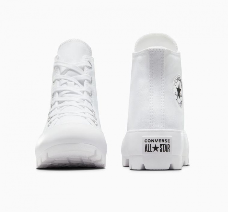 Tenis Converse Chuck Taylor All Star Lugged Altos Mujer Blancas | COLOMBIA S9574O