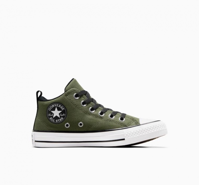 Tenis Converse Chuck Taylor All Star Malden Street Easy On Niños Verde Oliva | COLOMBIA T5938S