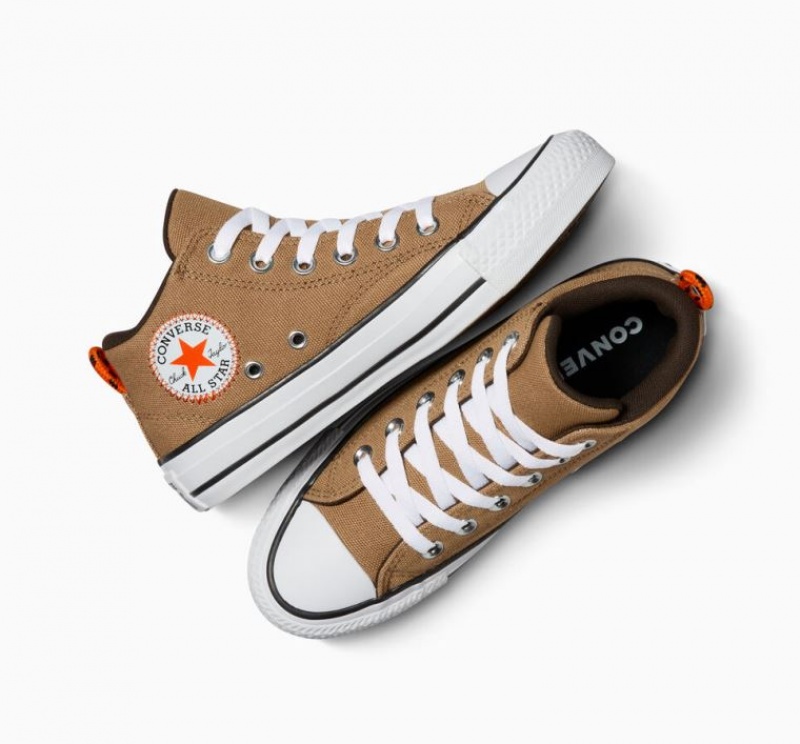 Tenis Converse Chuck Taylor All Star Malden Street Niños Marrones | COLOMBIA G7483P