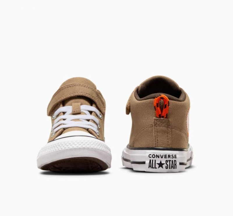 Tenis Converse Chuck Taylor All Star Malden Street Niños Marrones | COLOMBIA H3178K