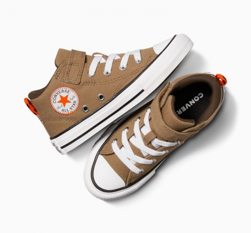 Tenis Converse Chuck Taylor All Star Malden Street Niños Marrones | COLOMBIA H3178K