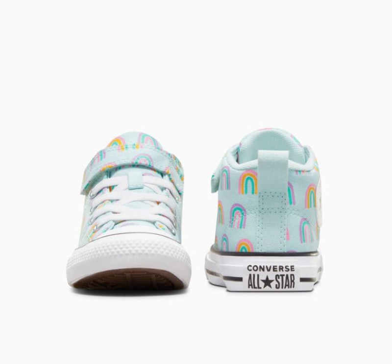 Tenis Converse Chuck Taylor All Star Malden Street Rainbows Niños Verde Menta | COLOMBIA T3260N