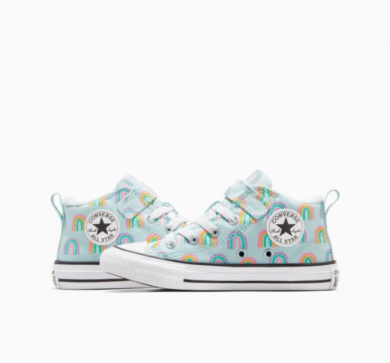 Tenis Converse Chuck Taylor All Star Malden Street Rainbows Niños Verde Menta | COLOMBIA T3260N