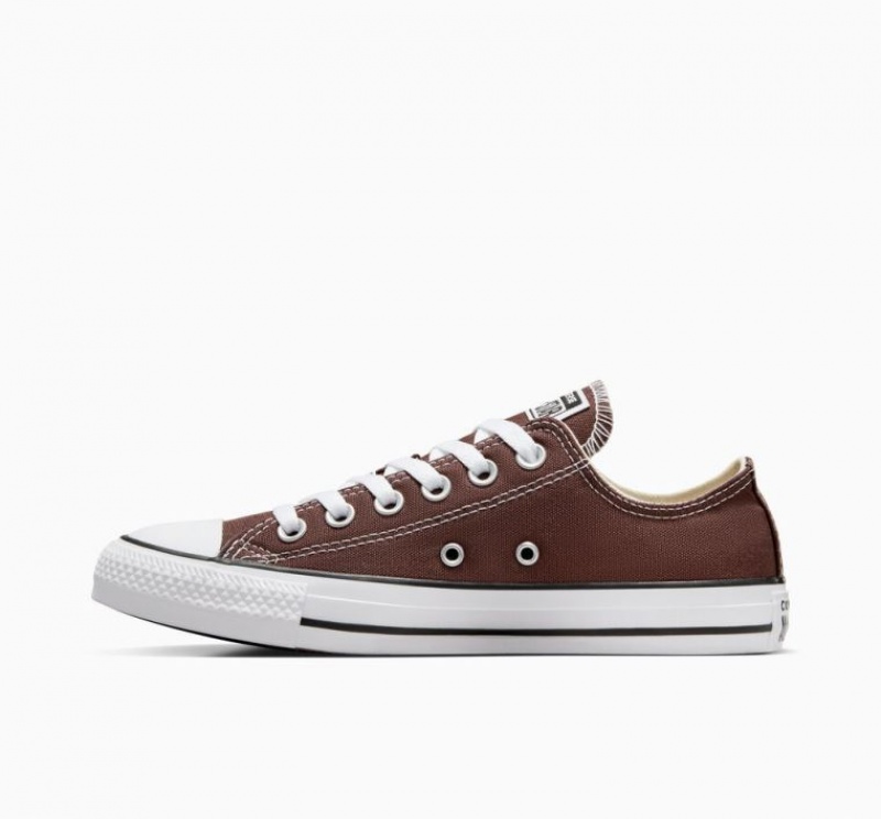 Tenis Converse Chuck Taylor All Star Seasonal Color Bajos Mujer Marrones | COLOMBIA B8376V