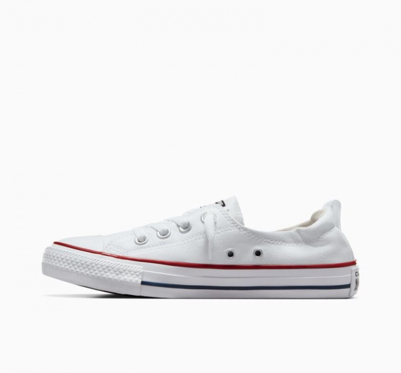 Tenis Converse Chuck Taylor All Star Shoreline Slip Bajos Mujer Blancas | COLOMBIA V5741C