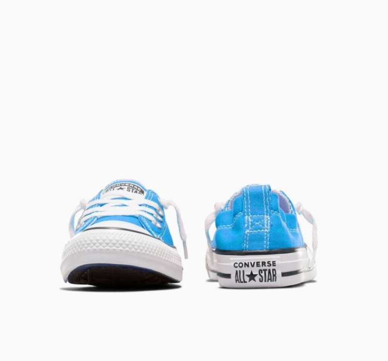 Tenis Converse Chuck Taylor All Star Shoreline Slip Bajos Mujer Azules | COLOMBIA L1304Q