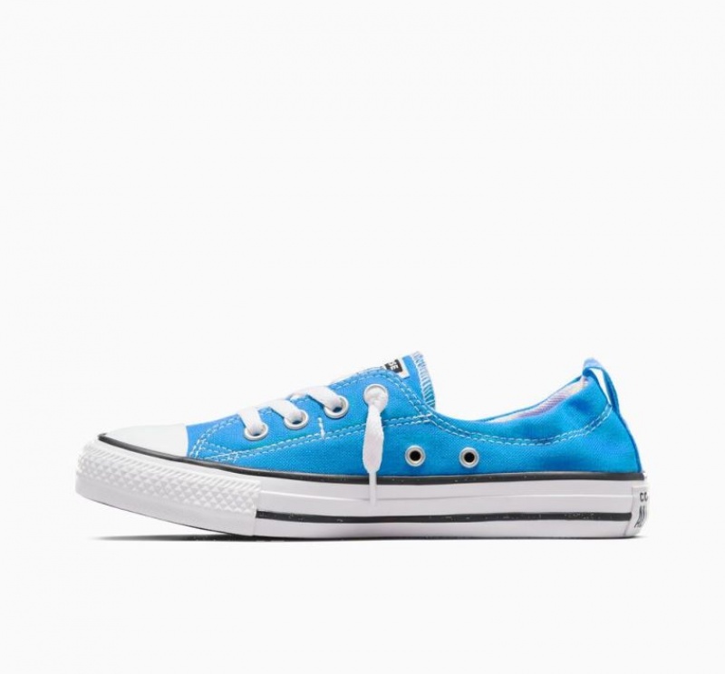 Tenis Converse Chuck Taylor All Star Shoreline Slip Bajos Mujer Azules | COLOMBIA L1304Q