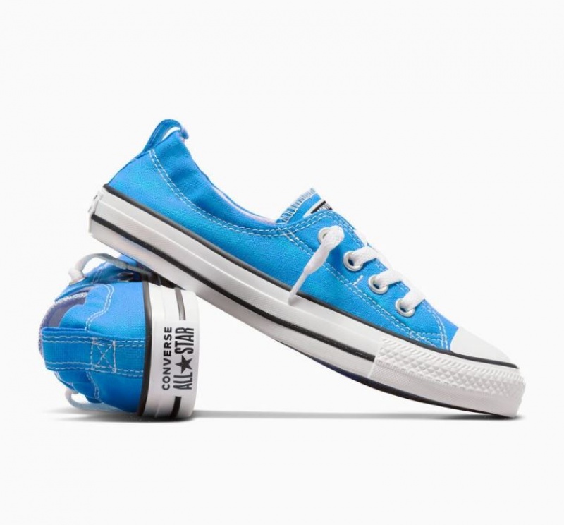 Tenis Converse Chuck Taylor All Star Shoreline Slip Bajos Mujer Azules | COLOMBIA L1304Q