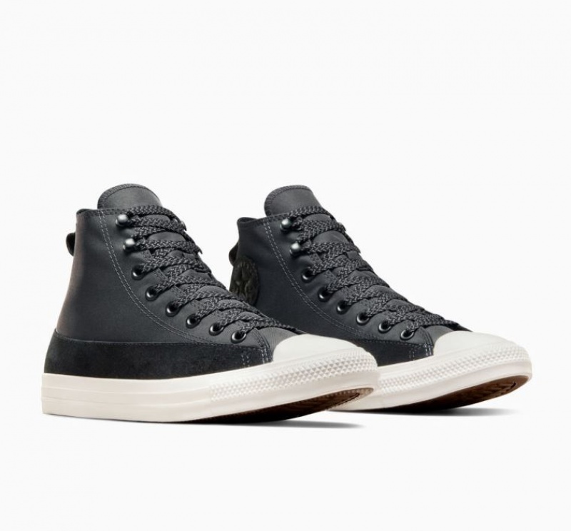 Tenis Converse Chuck Taylor All Star Urban Explorer Altos Hombre Gris Negras | COLOMBIA T4593I