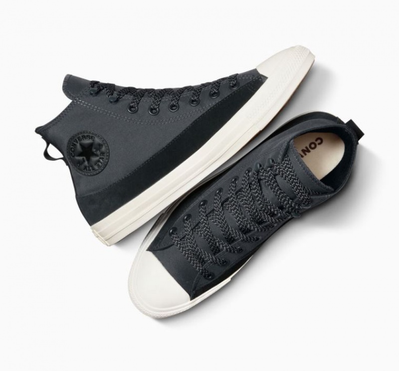 Tenis Converse Chuck Taylor All Star Urban Explorer Altos Hombre Gris Negras | COLOMBIA T4593I