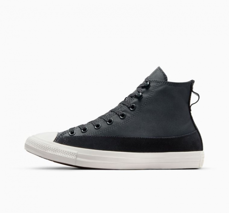 Tenis Converse Chuck Taylor All Star Urban Explorer Altos Hombre Gris Negras | COLOMBIA T4593I