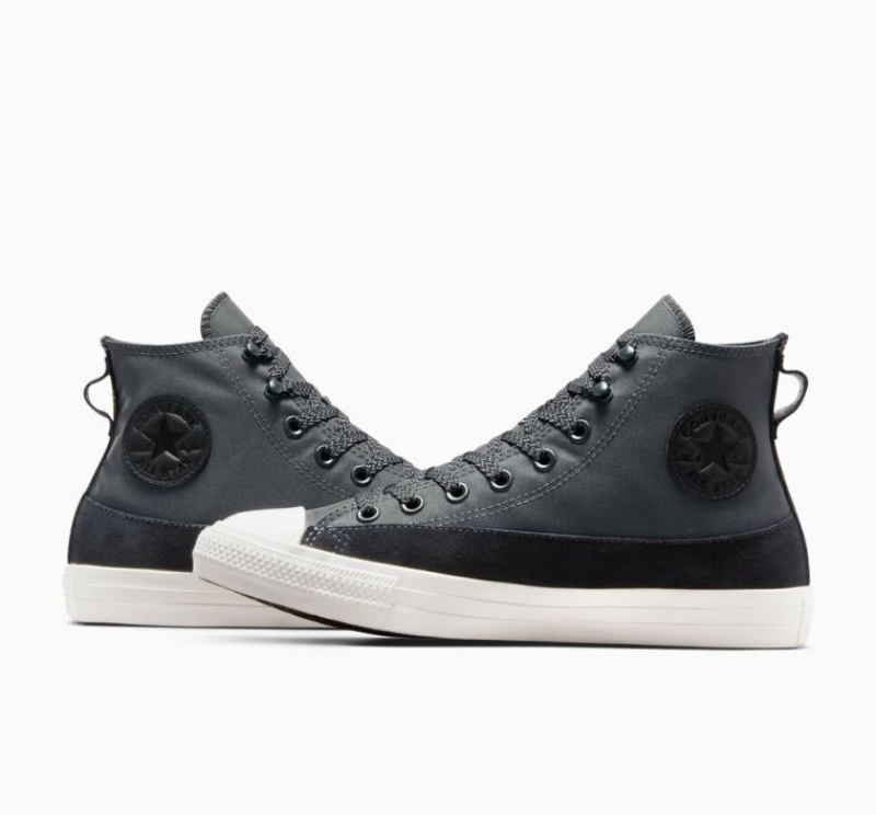 Tenis Converse Chuck Taylor All Star Urban Explorer Altos Hombre Gris Negras | COLOMBIA T4593I