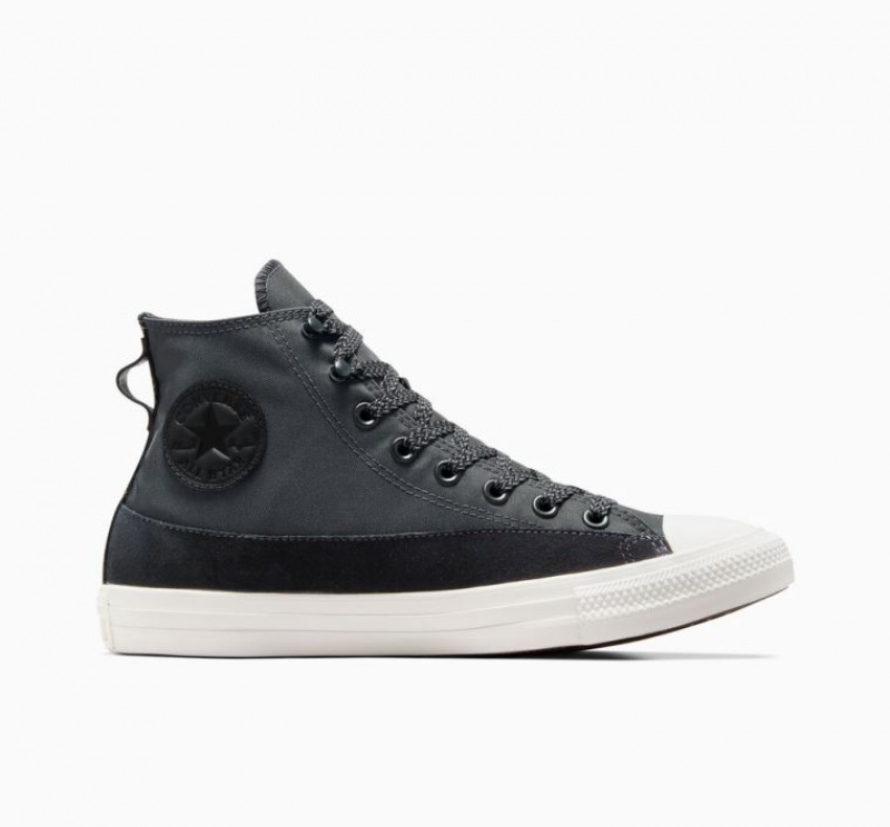 Tenis Converse Chuck Taylor All Star Urban Explorer Altos Hombre Gris Negras | COLOMBIA T4593I