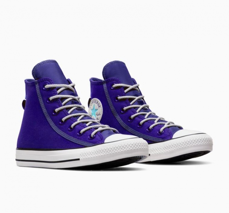 Tenis Converse Chuck Taylor All Star Utility Twist Altos Mujer Azules | COLOMBIA K3674D