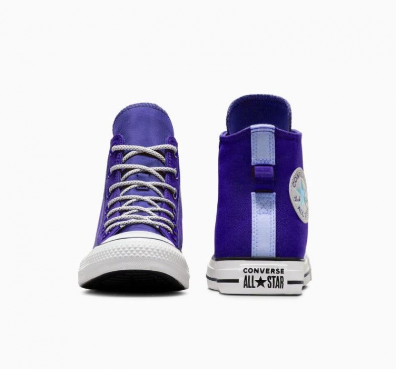 Tenis Converse Chuck Taylor All Star Utility Twist Altos Mujer Azules | COLOMBIA K3674D