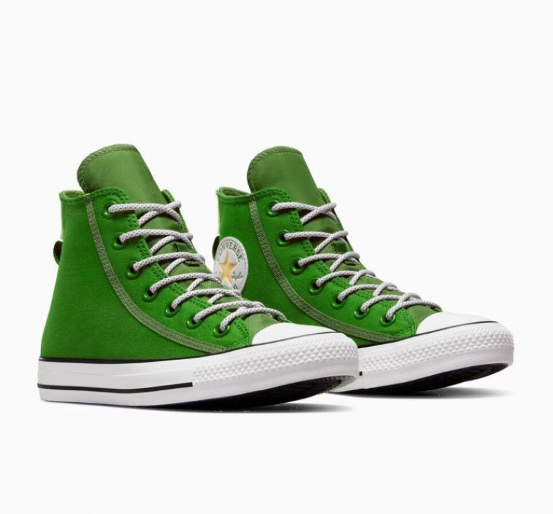 Tenis Converse Chuck Taylor All Star Utility Twist Altos Mujer Verde | COLOMBIA D5297H