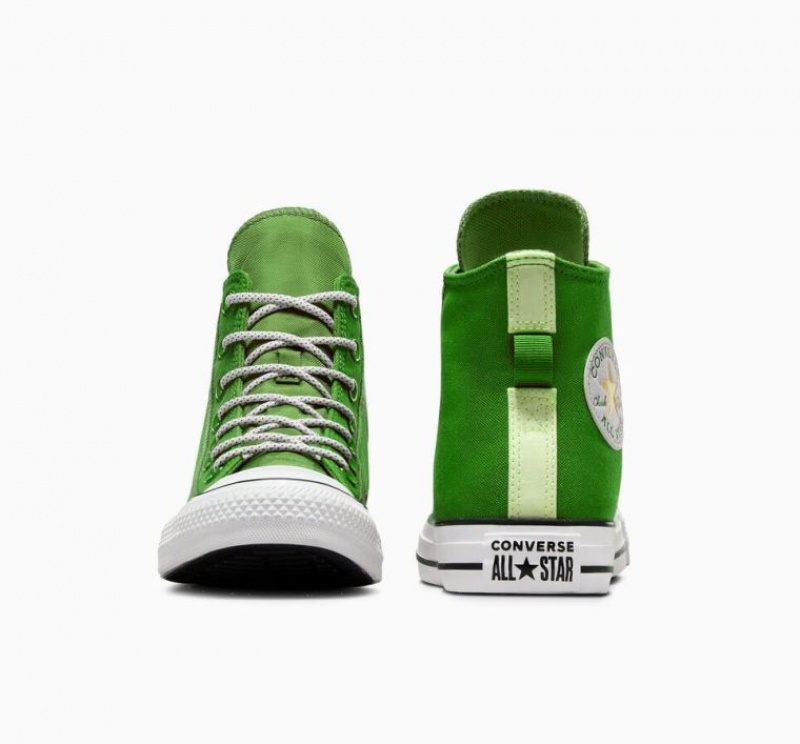 Tenis Converse Chuck Taylor All Star Utility Twist Altos Mujer Verde | COLOMBIA D5297H