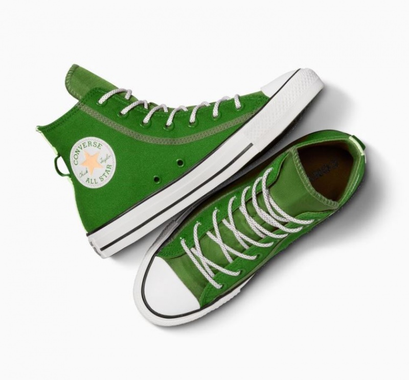 Tenis Converse Chuck Taylor All Star Utility Twist Altos Mujer Verde | COLOMBIA D5297H