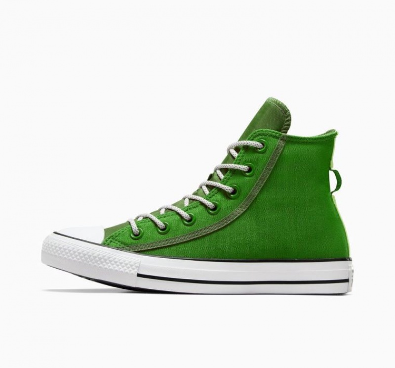 Tenis Converse Chuck Taylor All Star Utility Twist Altos Mujer Verde | COLOMBIA D5297H