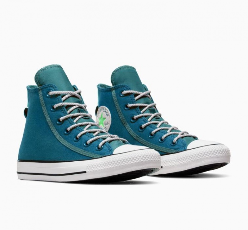 Tenis Converse Chuck Taylor All Star Utility Twist Altos Mujer Azules | COLOMBIA B8710P