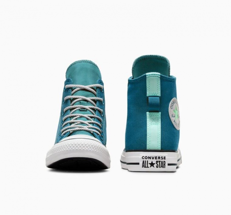 Tenis Converse Chuck Taylor All Star Utility Twist Altos Mujer Azules | COLOMBIA B8710P