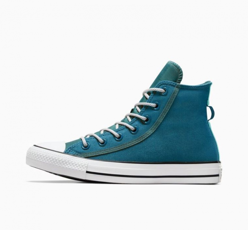 Tenis Converse Chuck Taylor All Star Utility Twist Altos Mujer Azules | COLOMBIA B8710P