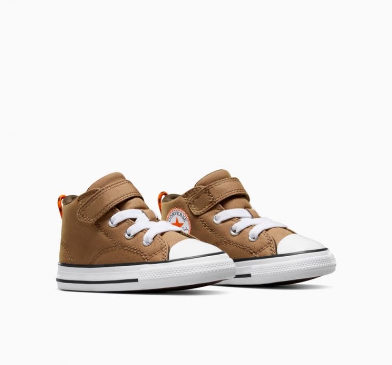 Tenis Converse Chuck Taylor Alt Star Malden Street Niños Marrones | COLOMBIA T8592R