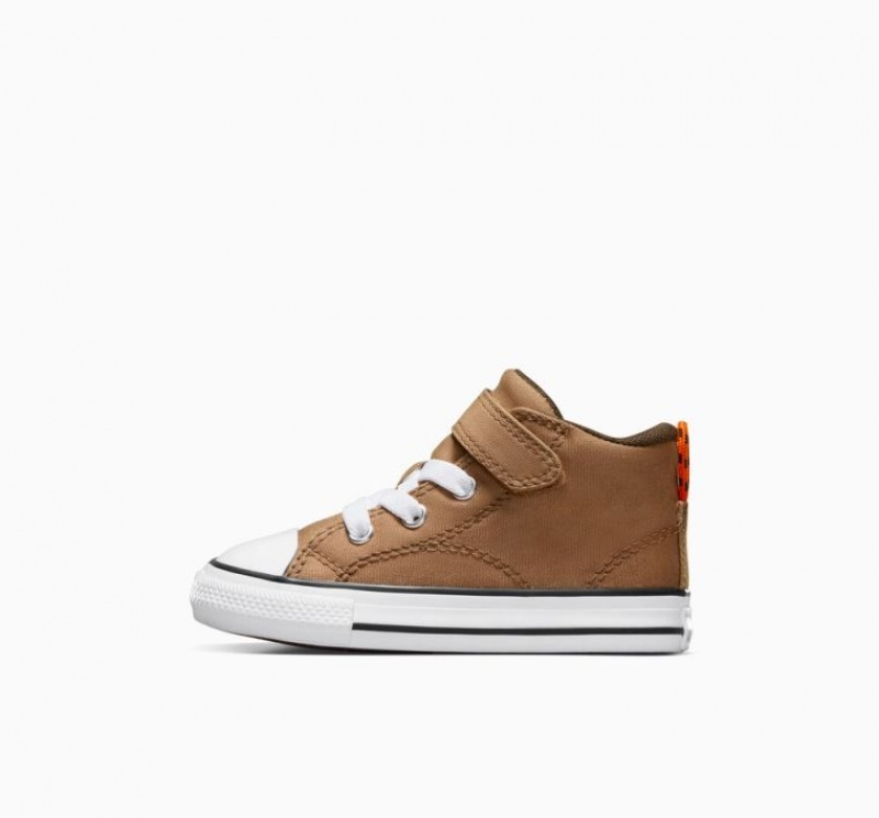 Tenis Converse Chuck Taylor Alt Star Malden Street Niños Marrones | COLOMBIA T8592R