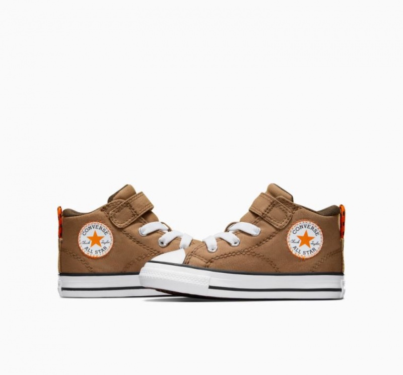 Tenis Converse Chuck Taylor Alt Star Malden Street Niños Marrones | COLOMBIA T8592R