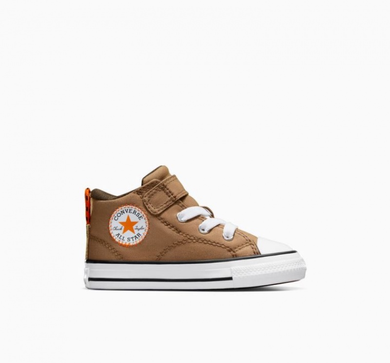 Tenis Converse Chuck Taylor Alt Star Malden Street Niños Marrones | COLOMBIA T8592R