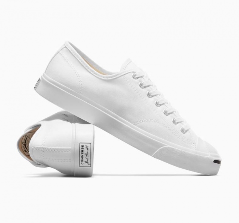 Tenis Converse Jack Purcell Bajos Mujer Blancas | COLOMBIA J6743M