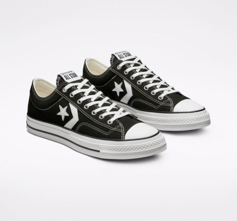 Tenis Converse Star Player 76 Bajos Hombre Negras | COLOMBIA J5710R