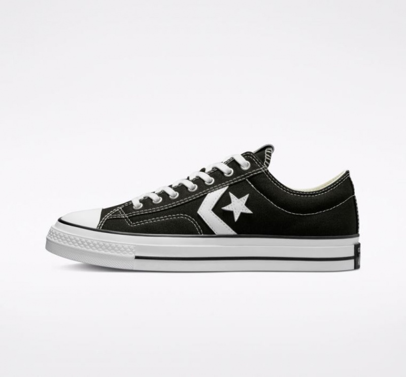 Tenis Converse Star Player 76 Bajos Hombre Negras | COLOMBIA J5710R