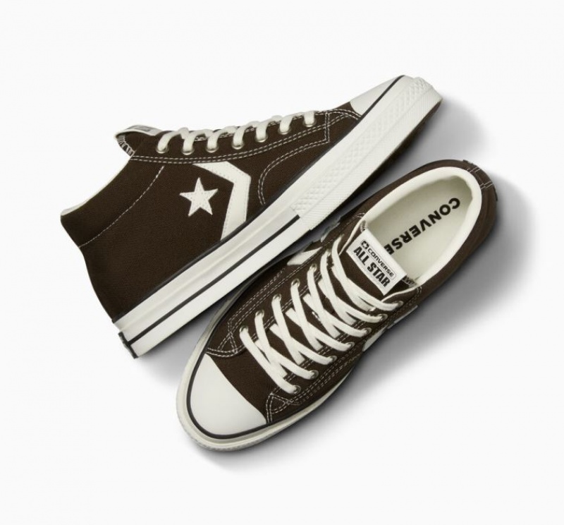 Tenis Converse Star Player 76 Hombre Marrones Oscuro | COLOMBIA F8632J