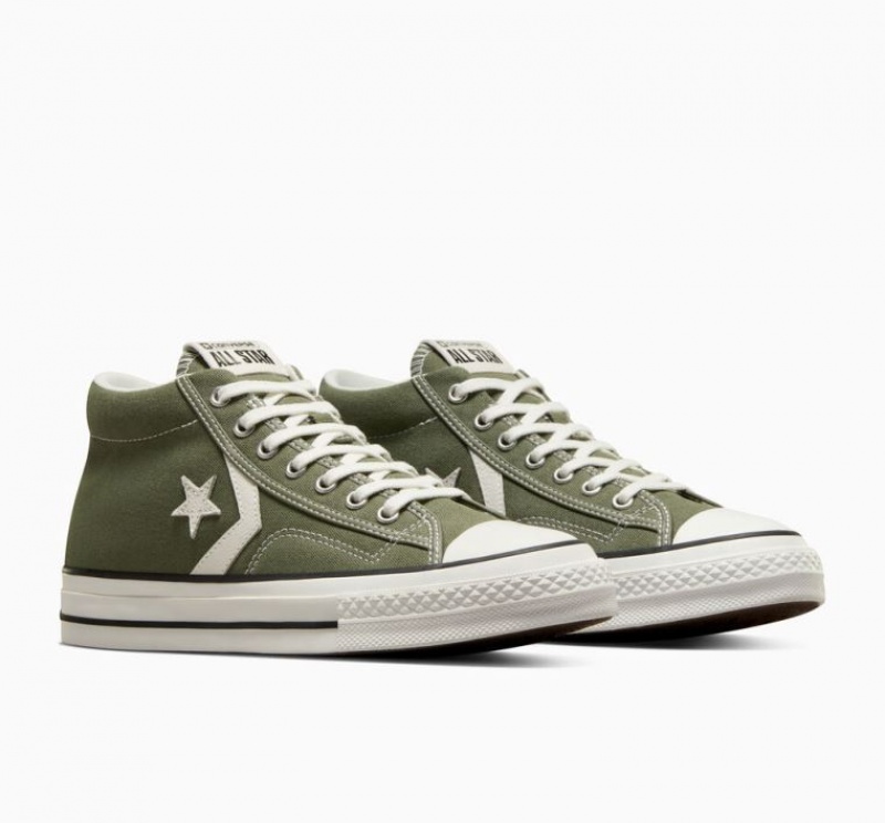 Tenis Converse Star Player 76 Hombre Verde Oliva | COLOMBIA T9026J