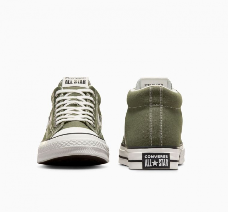 Tenis Converse Star Player 76 Hombre Verde Oliva | COLOMBIA T9026J