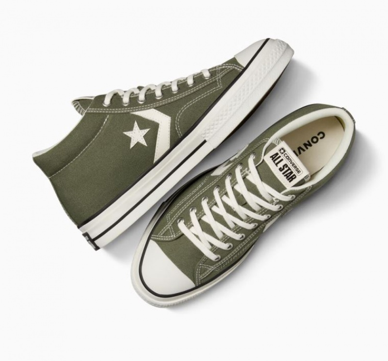 Tenis Converse Star Player 76 Hombre Verde Oliva | COLOMBIA T9026J