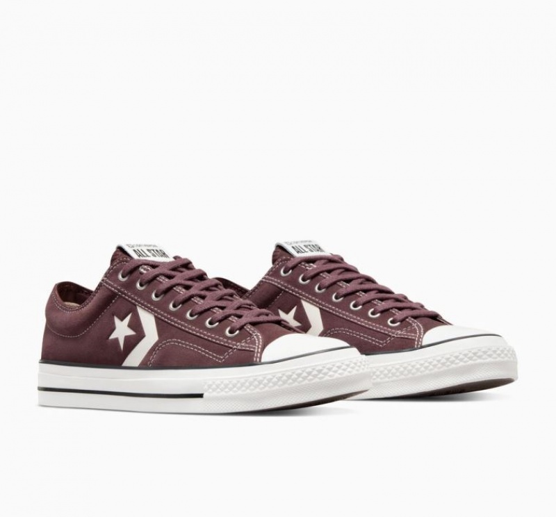 Tenis Converse Star Player 76 Suede Bajos Hombre Marrones | COLOMBIA H4738N