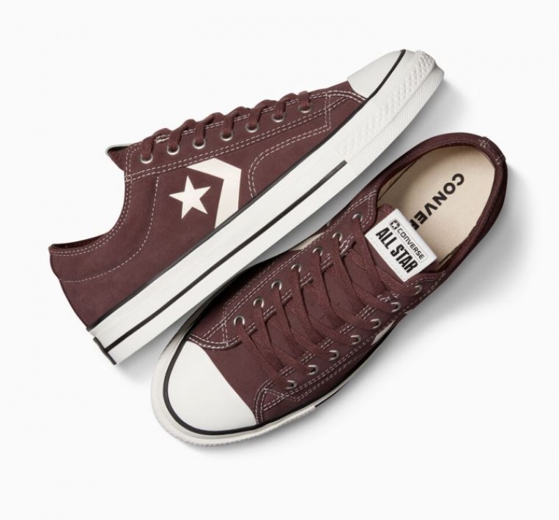 Tenis Converse Star Player 76 Suede Bajos Hombre Marrones | COLOMBIA H4738N