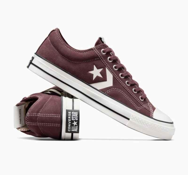 Tenis Converse Star Player 76 Suede Bajos Hombre Marrones | COLOMBIA H4738N